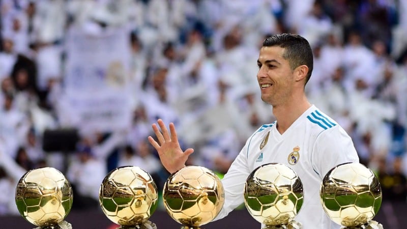 Ronaldo có bao nhiêu Quả bóng vàng trong sự nghiệp?