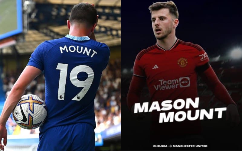Mason Mount có thể khoác áo số 19 quen thuộc ở Man United