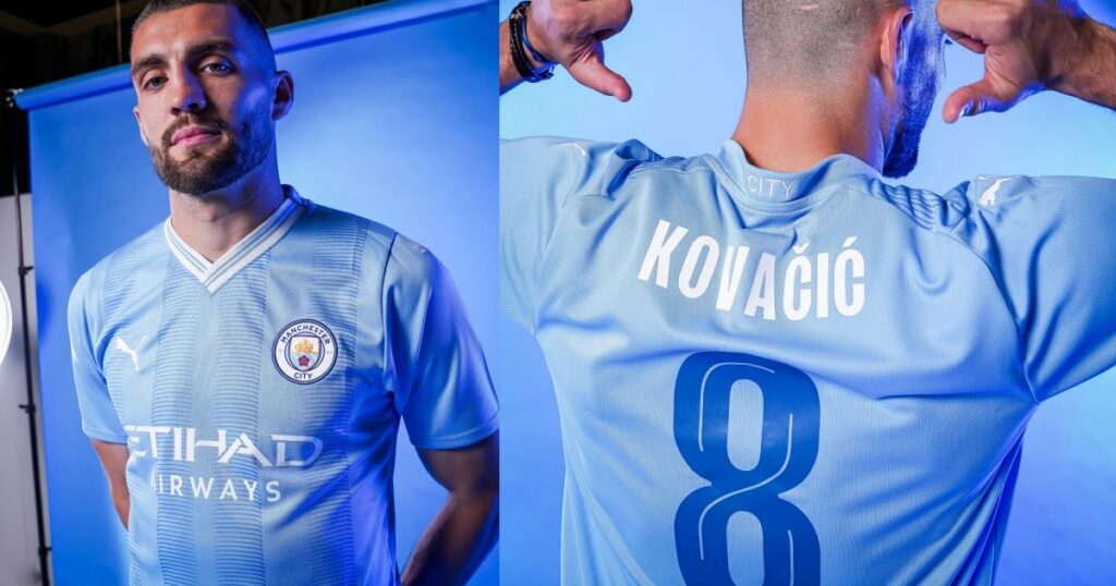 CHÍNH THỨC! Mateo Kovacic ra mắt Man City, nhận áo số 8