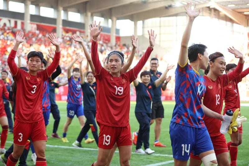 Trận đấu xuất sắc của đội tuyển nữ Việt Nam