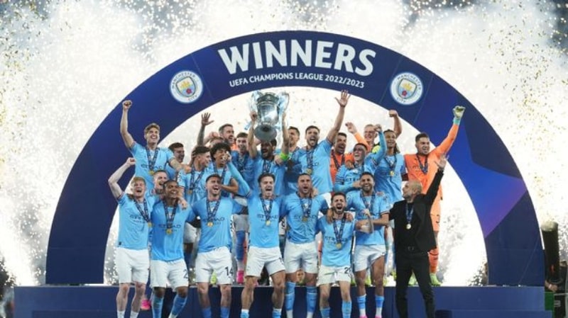 Manchester City vô địch cúp C1 Châu Âu