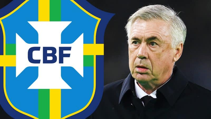 Carlo Ancelotti nhận được nhiều kỳ vọng từ LĐBĐ Brazil