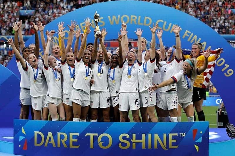 Đội tuyển nữ Mỹ đang là đương kim vô địch thế giới