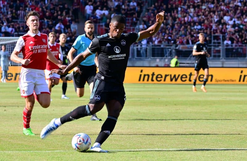 Nurnberg thất bại 3-5 trước Arsenal ở trận giao hữu hè 2022