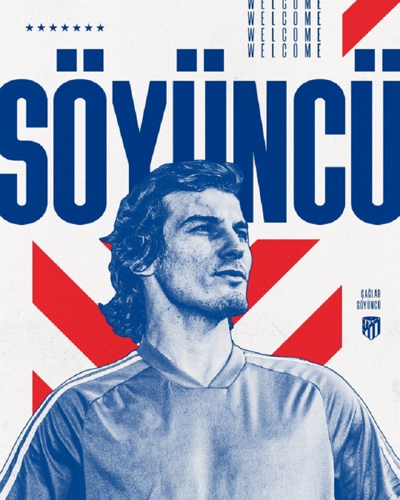 Soyuncu trở thành tân binh tiếp theo của Atletico