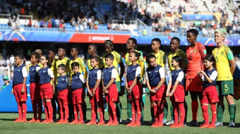 Tuyển nữ Nam Phi từng góp mặt tại World Cup 2019