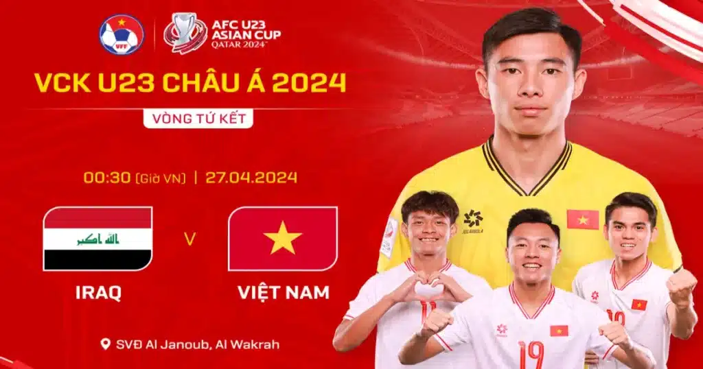 Nhận định U23 Việt Nam vs U23 Iraq 0h30 ngày 27/4: Quyết tâm vượt khó