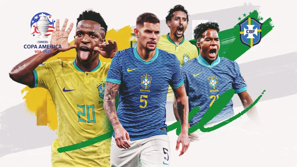 Copa America Squad BRAZIL 1