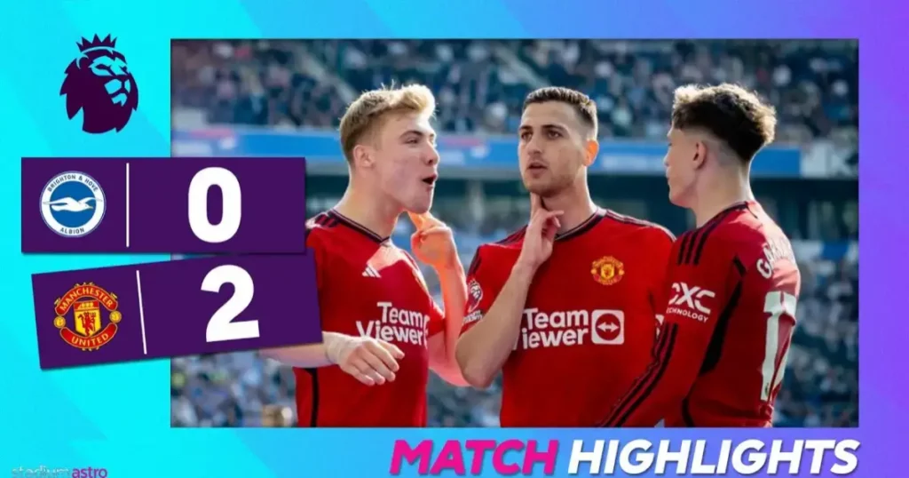 Video bóng đá Brighton vs Manchester United: Thắng nhưng không vui