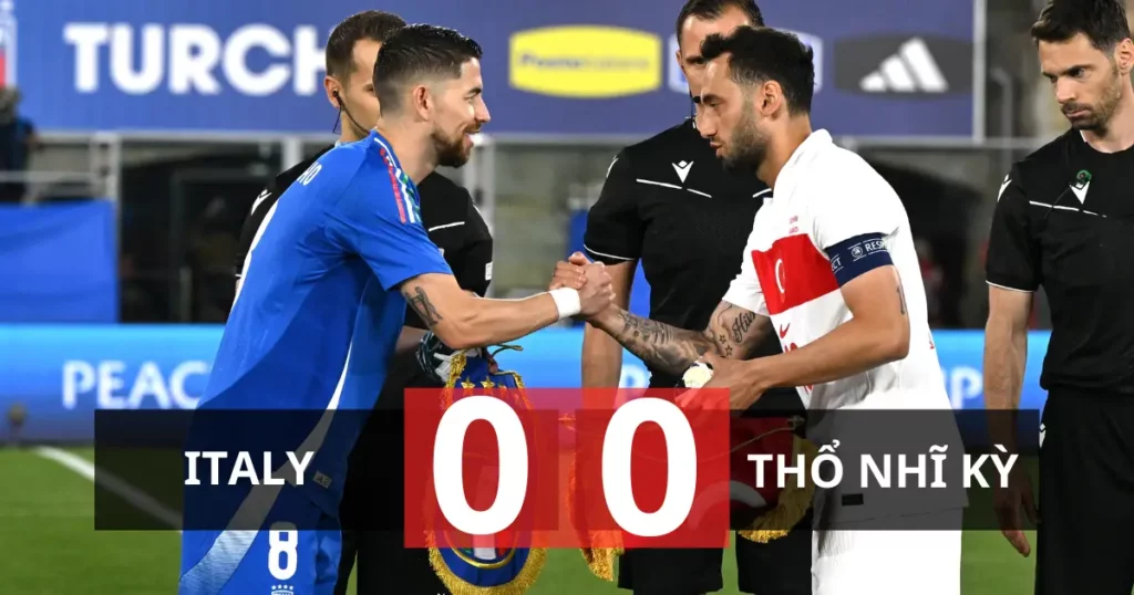 Video bóng đá Ý vs Thổ Nhĩ Kỳ: Chủ nhà gây thất vọng